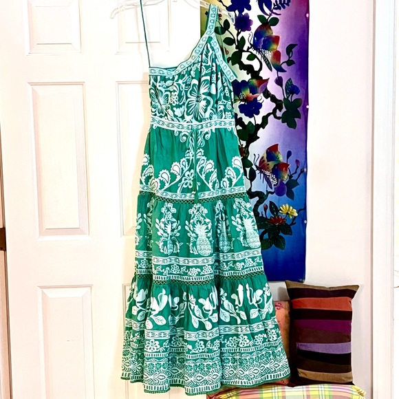 πΊπHPππΊ NWT Farm Rio Sweet Garden Maxi Dress - Picture 9 of 16